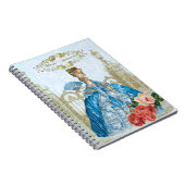 Marie Antoinette Verseilles Blue notebook ノートブック (右側)