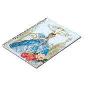 Marie Antoinette Verseilles Blue notebook ノートブック (左側)