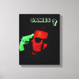 Marie Antoinette with sunglasses Marie-Antoinette キャンバスプリント