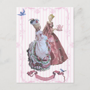 Marie AntoinetteTea at Trianon ポストカード