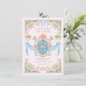 Marie Antoniette Inspired Wedding 招待状 (スタンド正面)