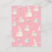 Marie Antoniette Let them eat cake Books for Baby 名刺 (裏面)