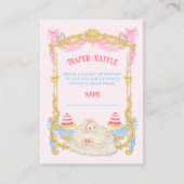 Marie Antoniette Let them eat cake Diaper Raffle 名刺 (正面)