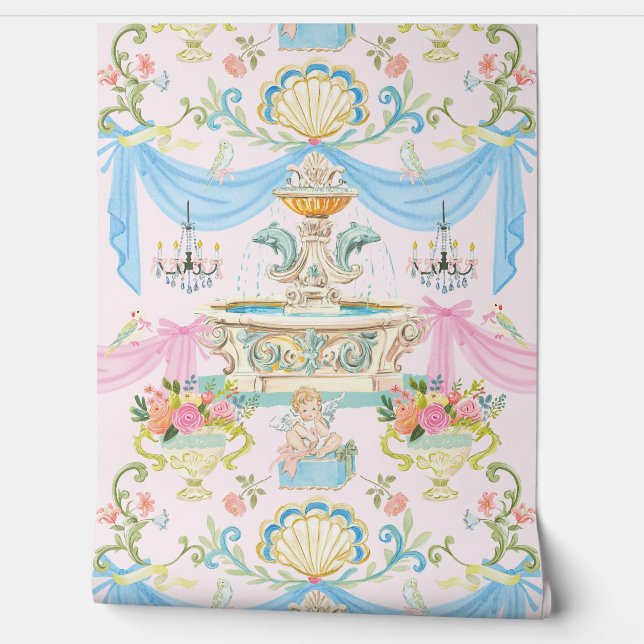 Marie Antoniette Palace of Versailles Fountain 壁紙 (ほどく)