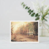 Marie Bashkirtseff'絵画付きポストカード ポストカード (スタンド正面)