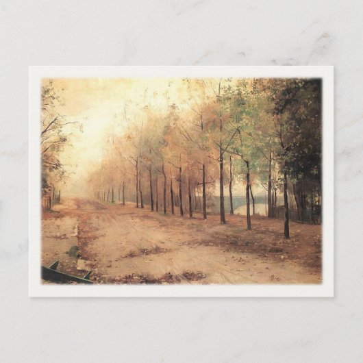 Marie Bashkirtseff'絵画付きポストカード ポストカード (正面)