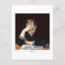 Marie Bashkirtseff #22 -ファインアートはがき