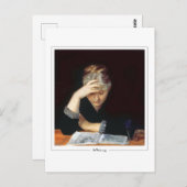 Marie Bashkirtseff #22 -ファインアートはがき ポストカード (正面/裏面)