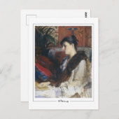 Marie Bashkirtseff #4 -ファインアートはがき ポストカード (正面/裏面)