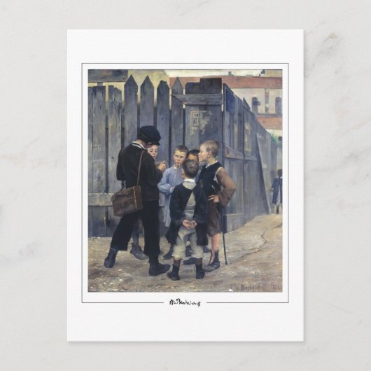 Marie Bashkirtseff #5 -ファインアートはがき ポストカード (正面)