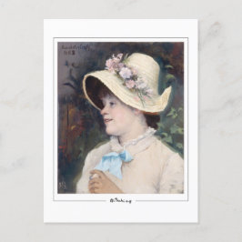 Marie Bashkirtseff #6 -ファインアートはがき ポストカード