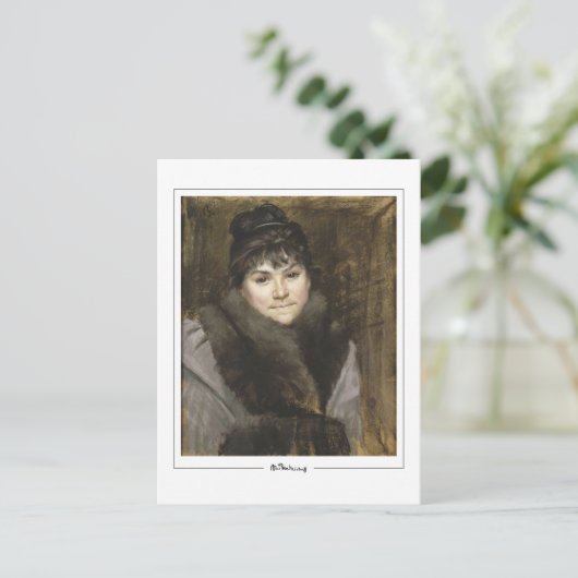 Marie Bashkirtseff #8 -ファインアートはがき ポストカード (スタンド正面)