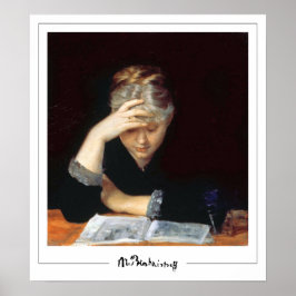 Marie Bashkirtseff Zeding Art Poster #22 ポスター