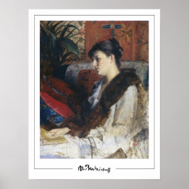 Marie Bashkirtseff Zeding Art Poster #4 ポスター