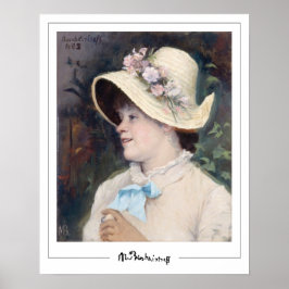 Marie Bashkirtseff Zeding Art Poster #6 ポスター