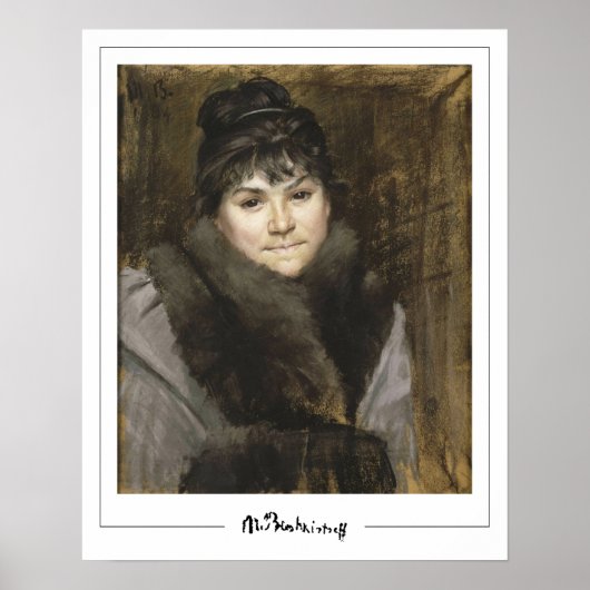 Marie Bashkirtseff Zeding Art Poster #8 ポスター (正面)
