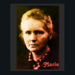 Marie Currie ポスター<br><div class="desc">Marie Skłodowska Curie, born Maria Salomea Skłodowska (7 November 1867 – 4 July 1934), was a Polish and naturalized-French physicist and chemist who conducted pioneering research on radioactivity. As the first of the Curie family legacy of five Nobel Prizes, she was the first woman to win a Nobel Prize, the...</div>