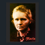 Marie Currie ポスター<br><div class="desc">Marie Skłodowska Curie, born Maria Salomea Skłodowska (7 November 1867 – 4 July 1934), was a Polish and naturalized-French physicist and chemist who conducted pioneering research on radioactivity. As the first of the Curie family legacy of five Nobel Prizes, she was the first woman to win a Nobel Prize, the...</div>