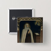 Marie de l'Incarnationとして知られているAcarie夫人 缶バッジ (正面&裏面)