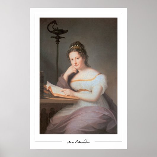 Marie Ellenrieder Zeding Art Poster #1 ポスター (正面)