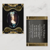 Marie Fairdayeのバロックのプロフェッショナル 名刺 (正面/裏面)