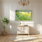 Marie Krøyer in the Garden at Skagen-PS Kroyer ポスター