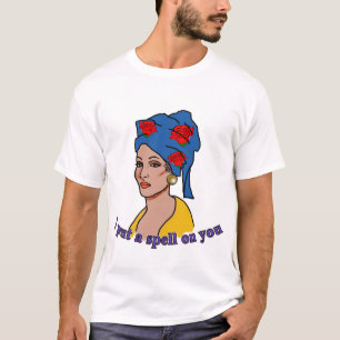 Marie Laveau私はあなたに綴りを置きました Tシャツ