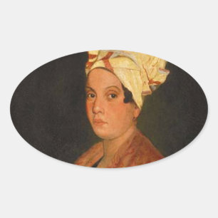 Marie Laveau: ブードゥーの女王 楕円形シール