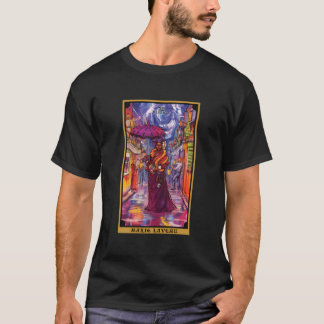 Marie Laveau Justice Tarot Card Voodoo Witch New O Tシャツ