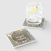 Marie Laveau、Marie Laveau Coaster、ニューオーリンズ ストーンコースター (横)