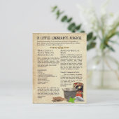 Marie Laveau's Floor Wash for Business Success ポストカード (スタンド正面)