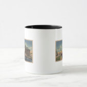 Marie, MI – フリーターのマッカーサー離れのビュー マグカップ (中央)