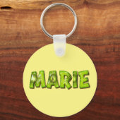 Marie Name Kiwi Design Schlüsselanhänger キーホルダー (正面)