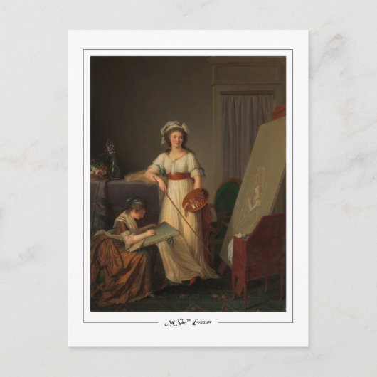 Marie-Victoire Lemoine #1 -ファインアートはがき ポストカード (正面)