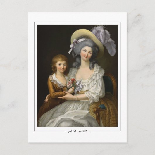 Marie-Victoire Lemoine #2 -ファインアートはがき ポストカード (正面)