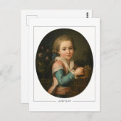 Marie-Victoire Lemoine #3 -ファインアートはがき ポストカード (正面/裏面)