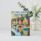 Mariehamn, joyau tranquille de l'archipel d'Åland ポストカード (スタンド正面)