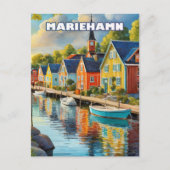 Mariehamn, joyau tranquille de l'archipel d'Åland ポストカード (正面)