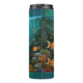 "Marielle" – 美しい踊りマーメイド タンブラー (裏面)