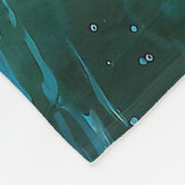 "Marielle" – 美しい踊りマーメイド フリースブランケット (角)