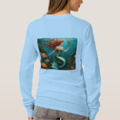 "Marielle" – 美しい踊りマーメイド Tシャツ (裏面)