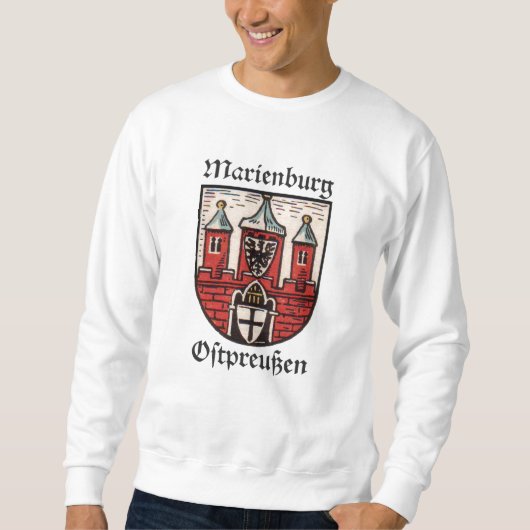 Marienburg Ostpreussen スウェットシャツ (正面)