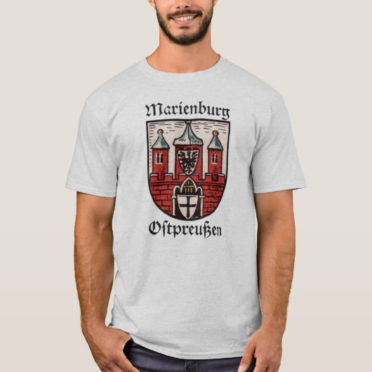 Marienburg Ostpreussen Tシャツ (正面)
