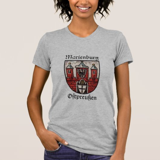 Marienburg Ostpreussen Tシャツ (正面)