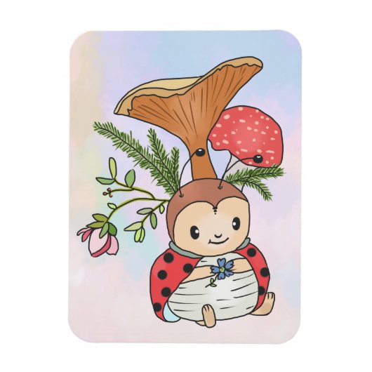 Marienkäfer マグネット (縦)