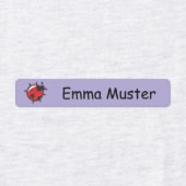 Marienkäfer - blau grün lila - 96 schmale Kinder  ラベル (デザイン1)