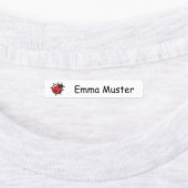 Marienkäfer - gelb rosa weiß - 96 schmale Kinder  ラベル (貼付)