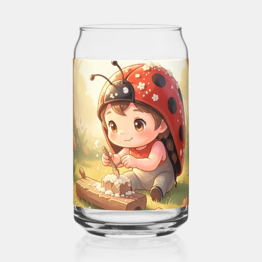 Marienkäfer und das verborgene Nektarkönigreich ガラス缶 (正面)