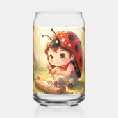 Marienkäfer und das verborgene Nektarkönigreich ガラス缶 (裏面)
