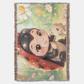 Marienkäfer und das verborgene Nektarkönigreich.2 スローブランケット (正面縦)